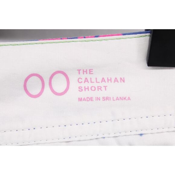 Lilly Pulitzer Women's Pink Tusk In Sun The Callahan Elephant Print Shorts Sz 00 - Picture 5 of 5